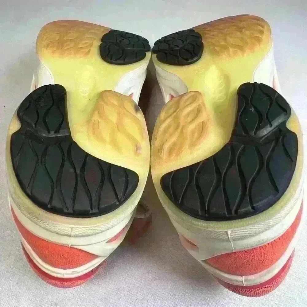 Women's Biom Fjuel Racer Sneaker In Coral Blush/Coral/Popcorn Sz 8/8.5 like new - Picture 12 of 15